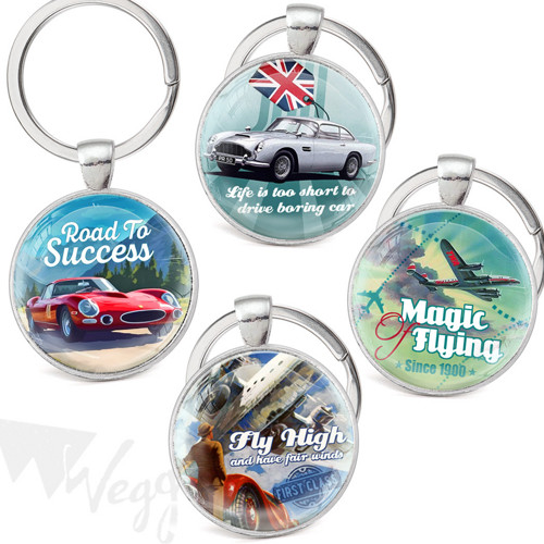 Klíčenka 1 kus / Ferrari (Road to success)