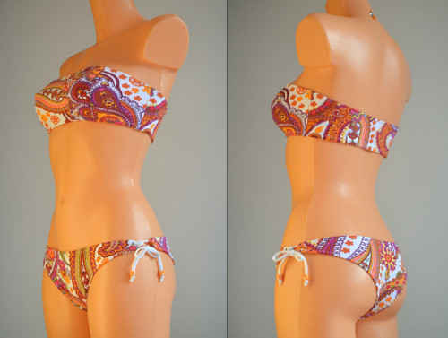 Bikini Bandana/Orange Cashmere — foto 1
