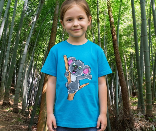 Tričko s koalou - koala, medvěd, zvíře, panda