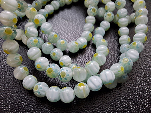 Korálky Millefiori 5mm 10ks