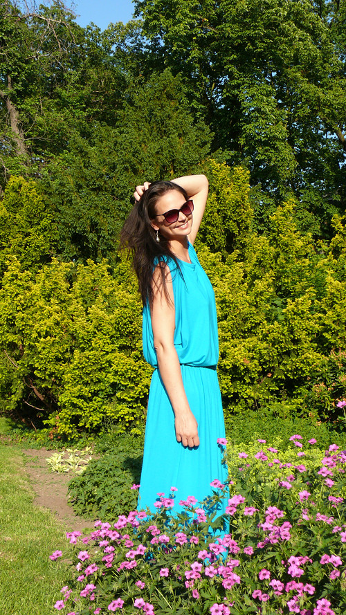 Dress Pallas Athena In Turquoise