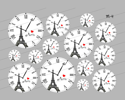1 motiv - hodiny Paris — foto 1