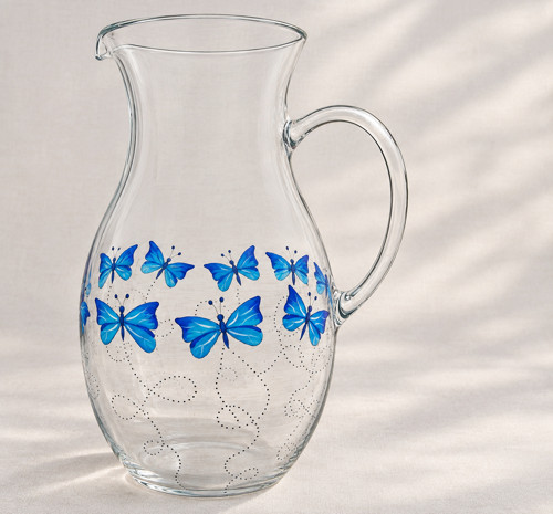 Motýlí - 1,5l - ruční malba