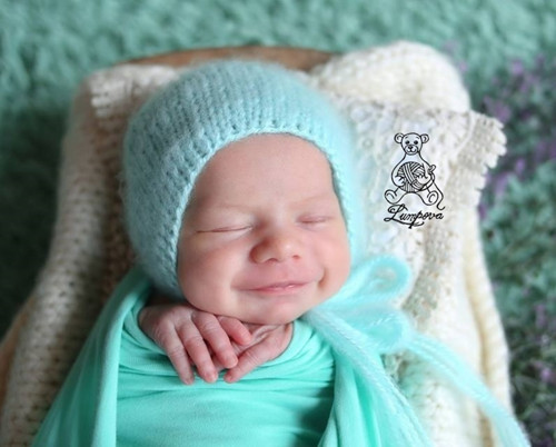 Newborn čepička moher