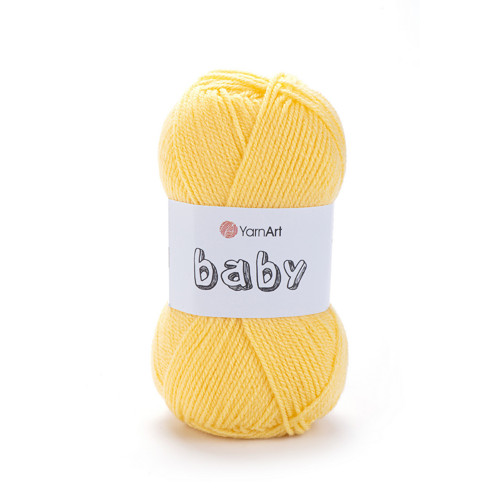 Příze Baby - žlutá