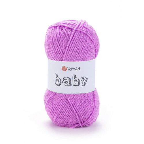 Příze Baby - růžovofialková — foto 1