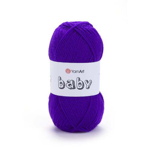 Příze Baby - tmavě fialová