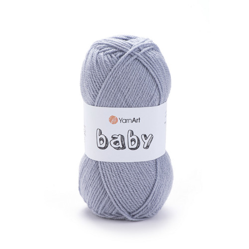 Příze Baby - světle šedá