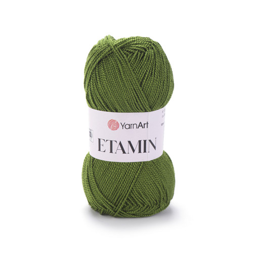 Příze Etamin - khaki zelená