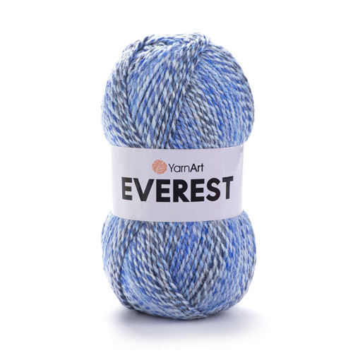 Příze Everest - modrý melír — foto 1