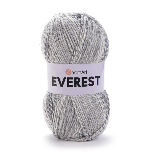Příze Everest - šedý melír