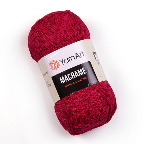 Příze Macrame - červená — foto 1