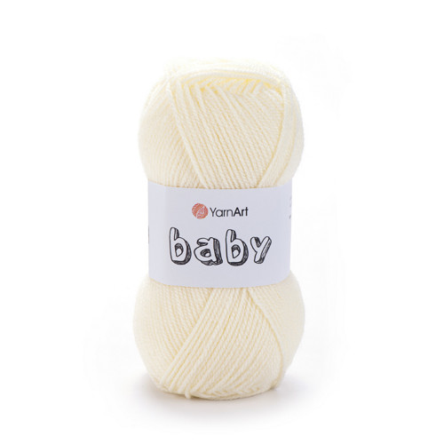 Příze Baby - světlounce žlutá