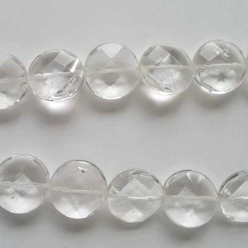Křišťál 25 korálky 20 x 8 mm; 1 kus