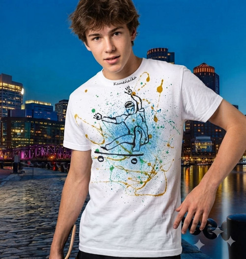 Unisex tričko pro skateboardistu - skateboard