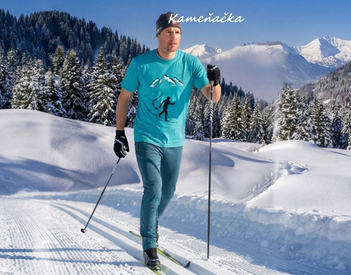 Tričko pro běžkaře - běžky, lyže, turistika, sport