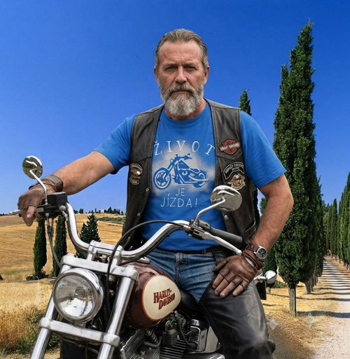 Tričko pro motorkáře - motorka, motocykl, harley