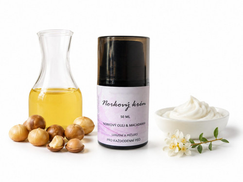 Norkový krém - 25 ml sklo