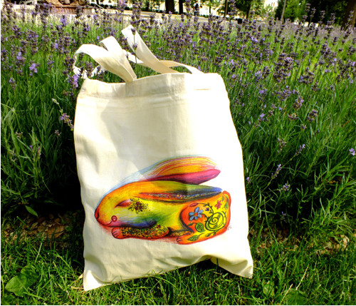 Králíček se západem slunce - taška