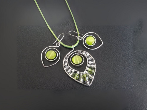 Lístečková souprava - amulet