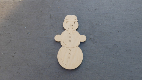 Sněhulák - magnetka