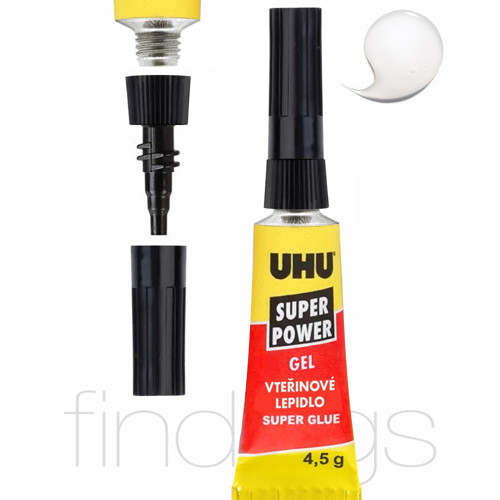 UHU Super Power Gel / Nestékavé / 4,5 gr