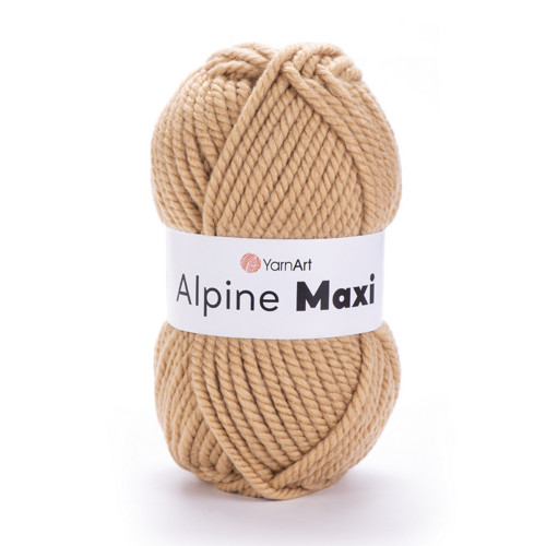 Příze Alpine Maxi - světle hnědá