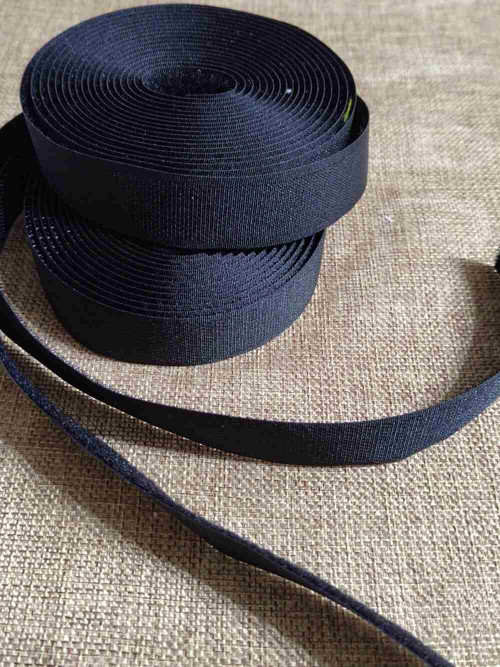 Suchý zip háček + plyš šíře 25 mm černá