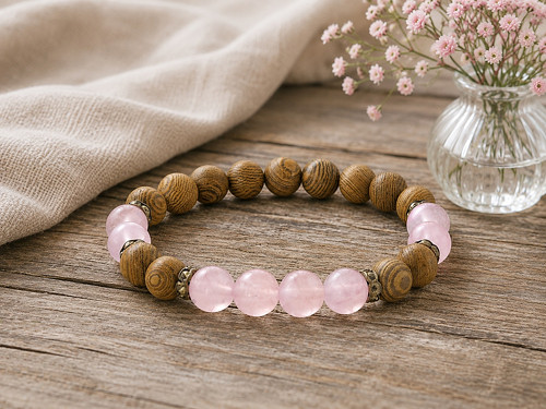 Z růženínu a wengového dřeva..symbol lásky a krásy