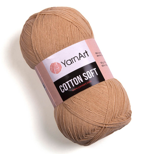 Příze Cotton Soft - písková