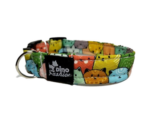 Obojek Dinofashion Cats (max. délka 35 cm)