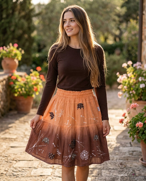 ORANŽÁDA V ČOKOLÁDĚ(M-XL) - sukně