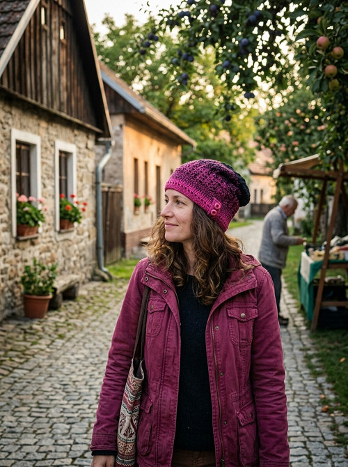 Dlouhá čepka pro velké holky