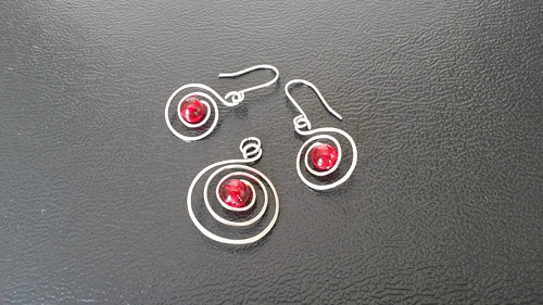 Vínové spirálky - amulet