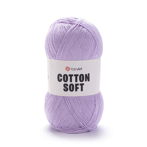 Příze Cotton Soft - světle fialová