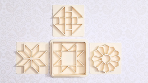 Patchworké vzory - set