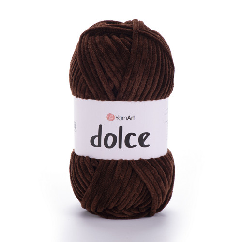 Příze Dolce - tmavě hnědá