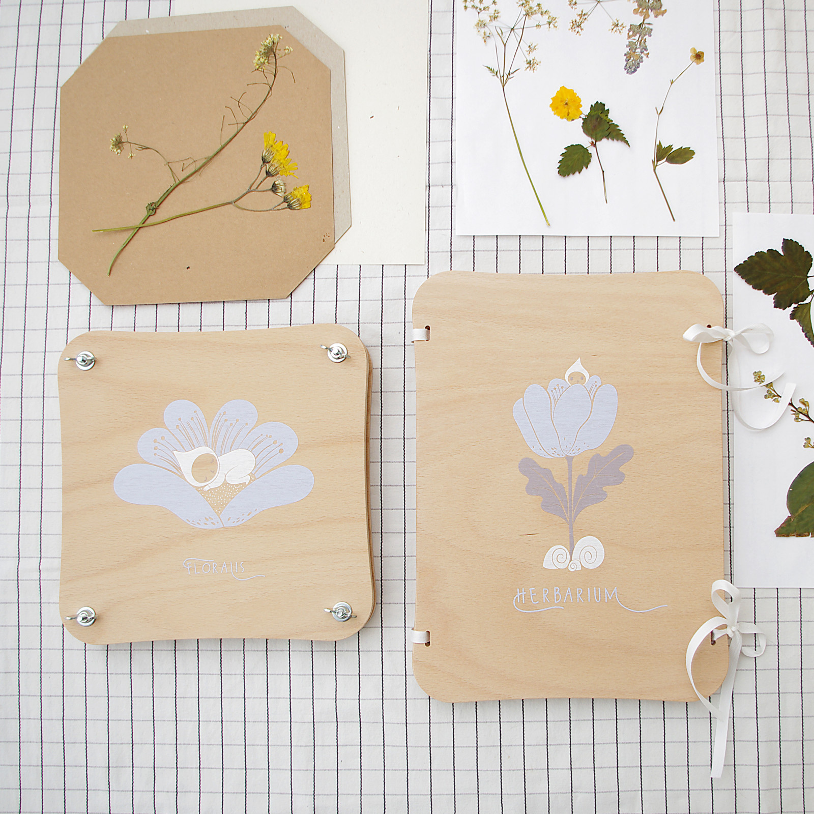 HERBARIUM & FLORALIS / dřevěný kreativní set