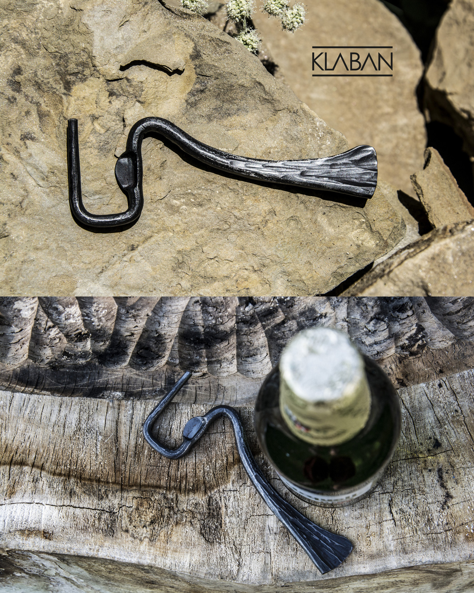 Kovaný otvírák na pivo "TWISTY"