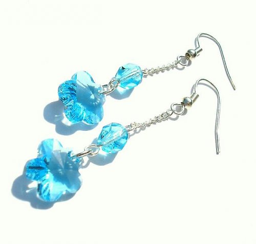 Modré Swarovski — foto 2
