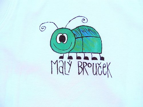 Dětské tílko MALÝ BROUČEK — foto 2
