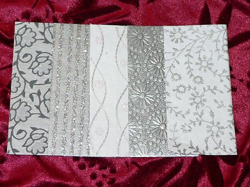 Umělecký papír silver — foto 2