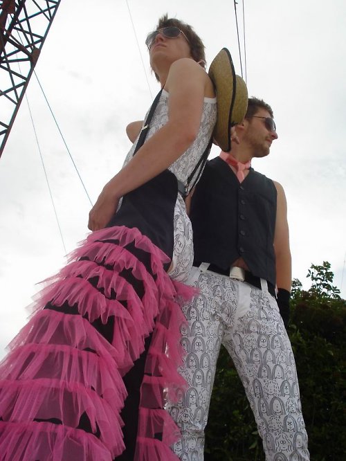 Sweet cowboy nohavice - SLEVA — foto 2