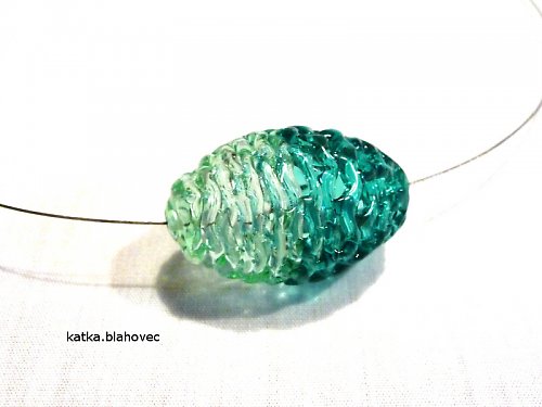 Kapky zelené emerald krajky — foto 2