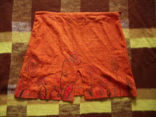 Oranžová sukýnka — foto 3