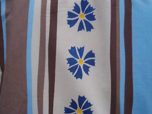 Pruhovaná taška - modrá — foto 2