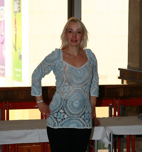 Háčkovaná Tunika Cote D´azur 36-40 — foto 2