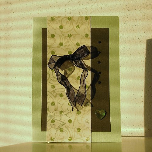 Přání - zelená elegance — foto 3