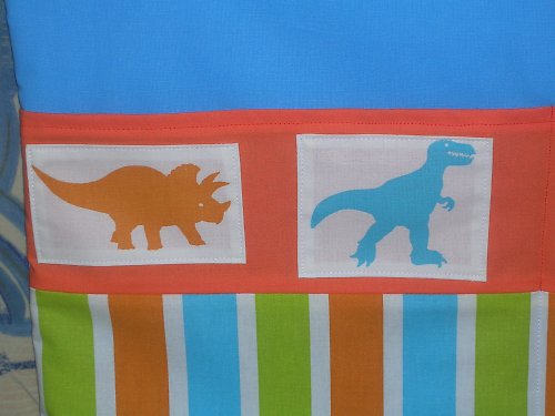 Veselý kapsář na zeď DINOSAUŘI 85x48cm+poutka — foto 2
