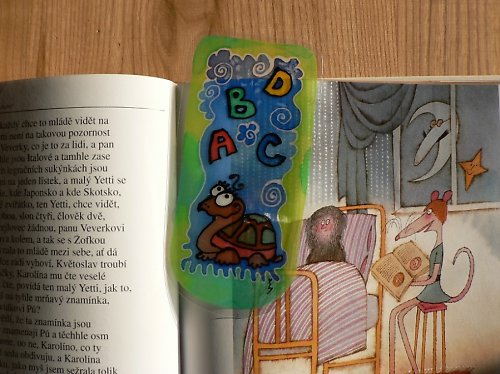 Abc-želví záložka — foto 4